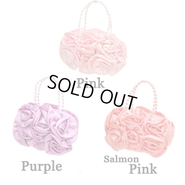 画像3: 2WAY★ローズモチーフパーティーバッグ (3)