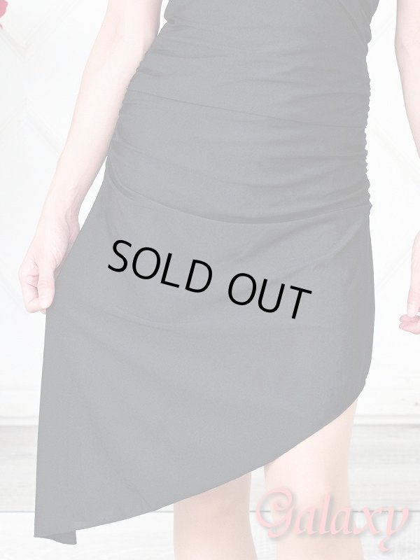 画像7: BIGリボン★バイカラーサテンアシメミニワンピ (7)