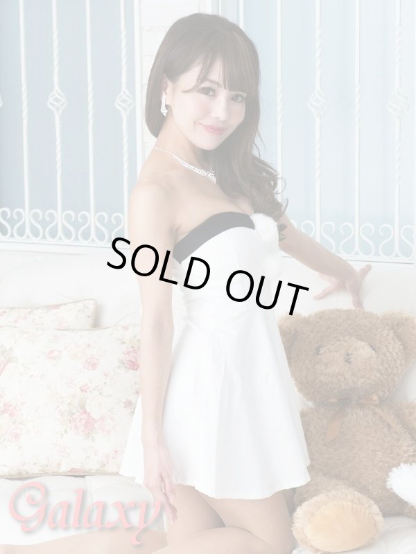 画像10: 【WinterCollection】ボンボン付き*ストレッチフレアーベアミニワンピース (10)