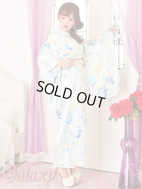 画像2: 豪華*本格着物*花柄ロングドレス*浴衣*和柄*コスプレ (2)