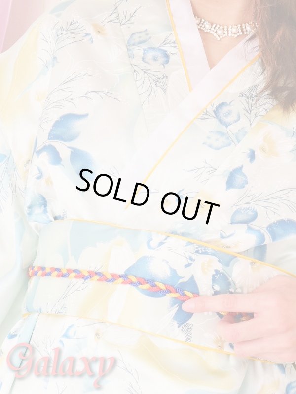 画像6: 豪華*本格着物*花柄ロングドレス*浴衣*和柄*コスプレ (6)