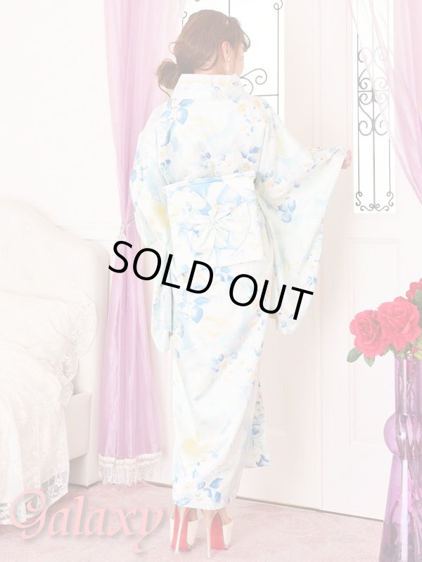 画像3: 豪華*本格着物*花柄ロングドレス*浴衣*和柄*コスプレ (3)