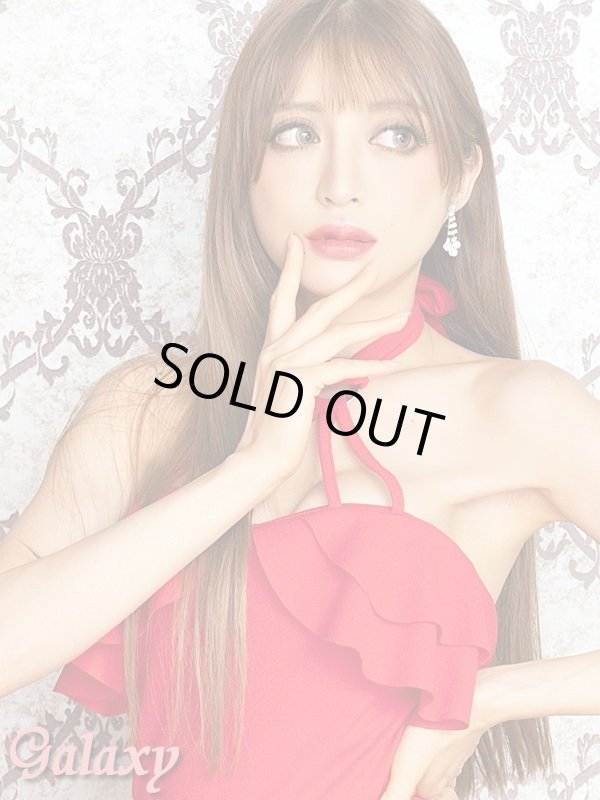 画像6: リング付きSEXYホルター*Aラインミニワンピースドレス*3color (6)