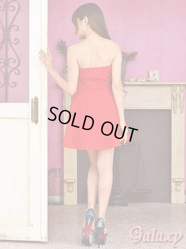 画像17: 【WinterCollection】胸元クロスファー付き*フレアーミニワンピース*3color (17)