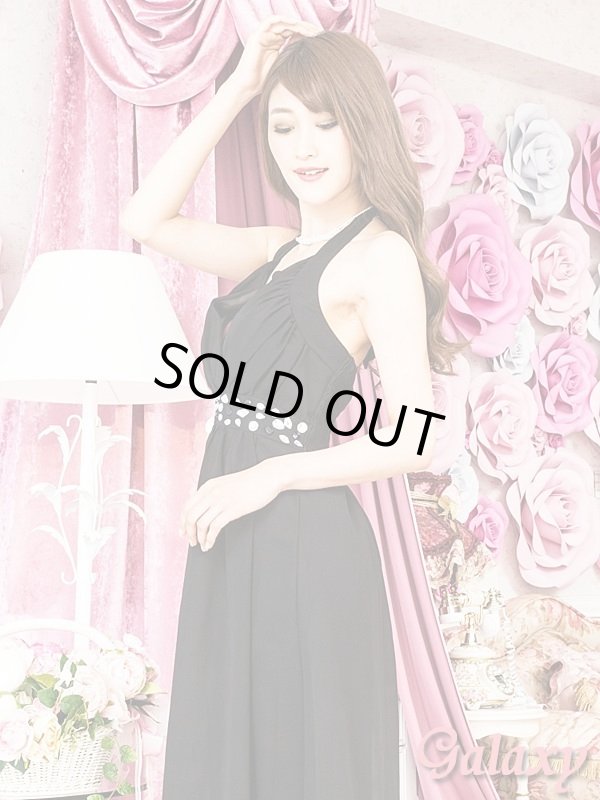 画像3: 【大きいサイズ】胸元プリーツ*胸下ジュエル*Aライン*ミディアムパーティードレス*3color*XL/XXL/XXXL (3)