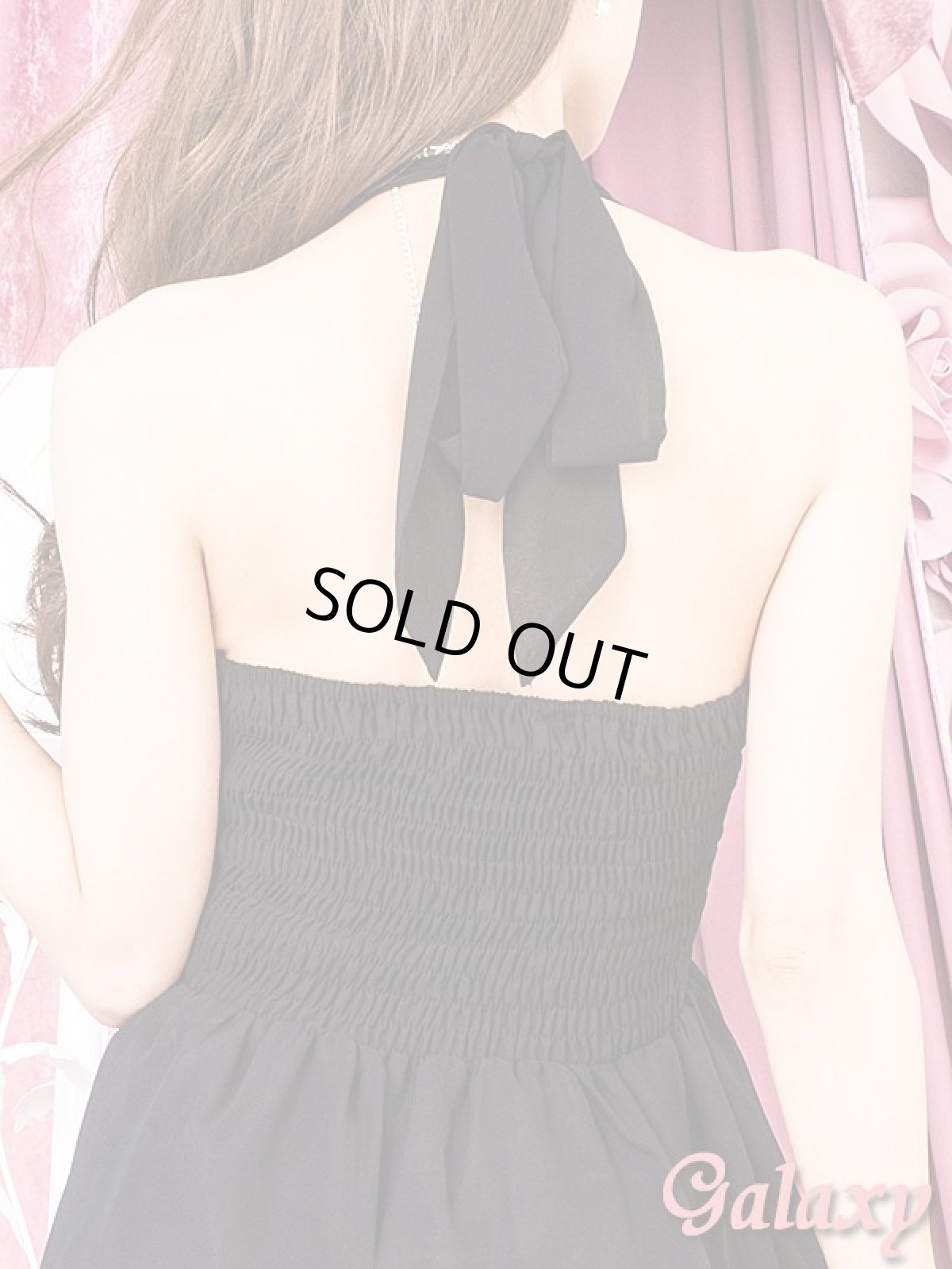 画像8: 【大きいサイズ】胸元プリーツ*胸下ジュエル*Aライン*ミディアムパーティードレス*3color*XL/XXL/XXXL (8)