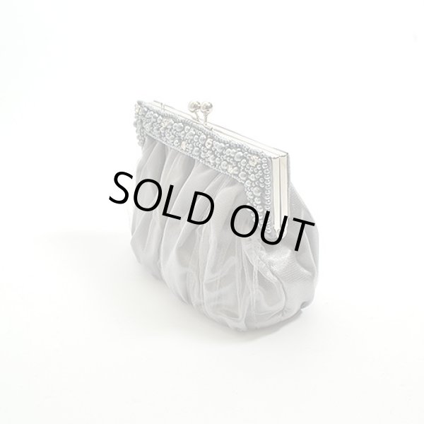 画像9: パール＆ビジュー装飾*がま口クラッチバッグ*4color (9)