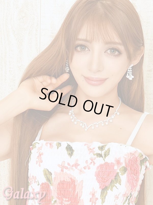 画像15: CUTE花柄シフォン*胸元シャーリング*リゾート*ミニワンピース*2color (15)