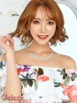 画像7: バルドーネック*オフショルダー*フローラルフラワープリント*セミロング丈ドレス*1color (7)