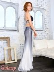 画像3: 【ハイクラス】スワロフスキー*グラデーションエレガンスフレアーロングドレス*1color (3)