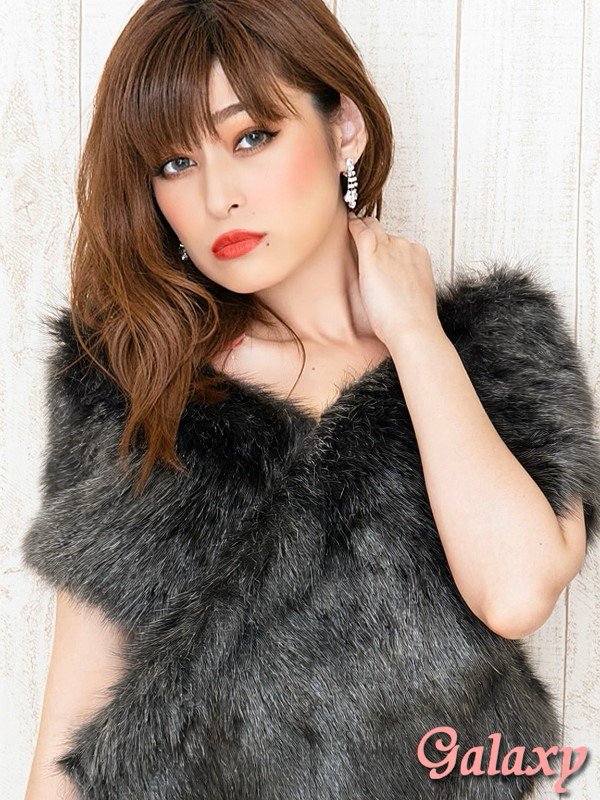 画像3: ボリュームファー*フロントホックタイプ*ロングショール*1color (3)