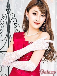 画像2: 総フラワーレース*ロンググローブ*2color (2)