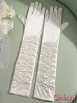 画像9: シャーリング*ストレッチサテン*ロンググローブ*3color (9)