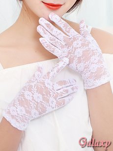 画像4: 総フラワーレース*ショートグローブ*2color (4)