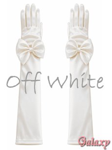 画像6: デカリボン*ストレッチサテン*ロンググローブ*4color (6)