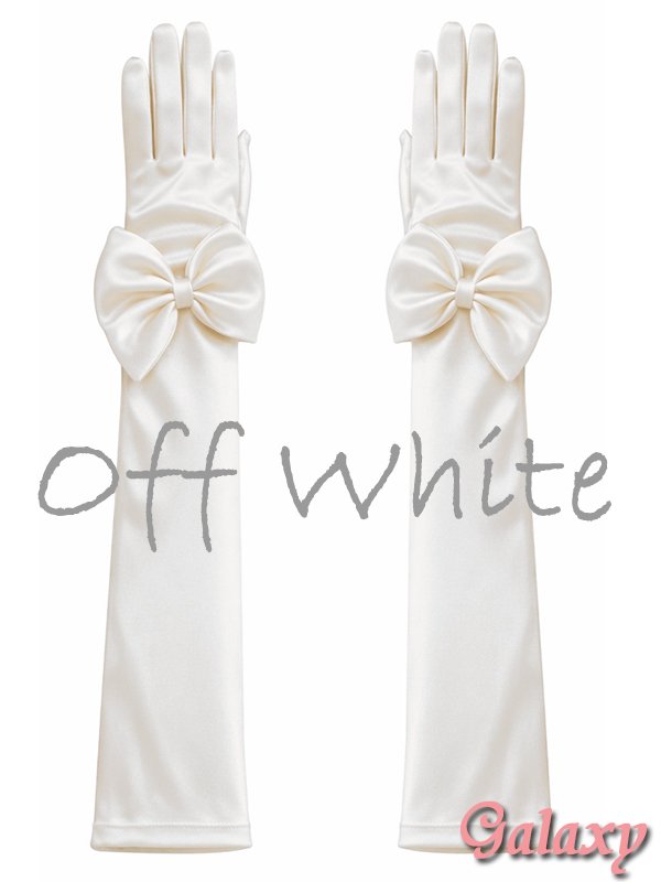 画像6: デカリボン*ストレッチサテン*ロンググローブ*4color (6)