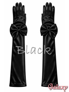 画像4: デカリボン*ストレッチサテン*ロンググローブ*4color (4)