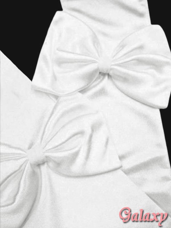 画像3: デカリボン*ストレッチサテン*ロンググローブ*4color (3)