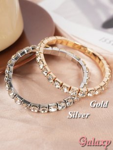 画像4: BIGクリアビジュ*シングルブレスレット*2color (4)