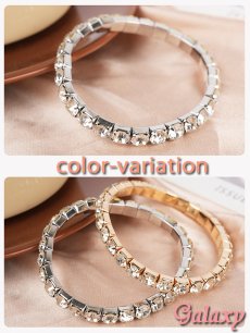 画像3: BIGクリアビジュ*シングルブレスレット*2color (3)