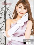 画像1: デカリボン*ストレッチサテン*ロンググローブ*4color (1)