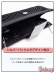 画像10: 3way*チェーンショルダー付き*プリーツ＆BIGシルバーバックル*クラッチバッグ*1color (10)