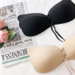 画像5: フロントスピンドルで簡単美谷間ＭＡＫＥ*シームレスウィング編み上げブラ*2color (5)