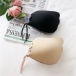 画像10: フロントスピンドルで簡単美谷間ＭＡＫＥ*シームレスウィング編み上げブラ*2color (10)