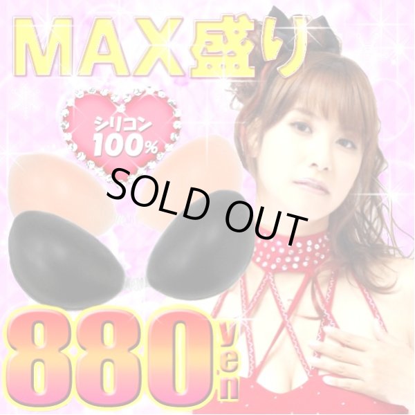 画像1: シリコン100％ブラ★　ストラップレスタイプ (1)