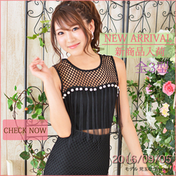 袖付きワンピース*ノースリーブワンピース新作登場!!16㎝ヒールのド派手なクロコ型押しパンプスも入荷デス!!