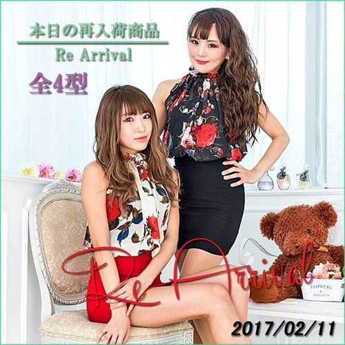 サイズ展開が嬉しい花柄ミニワンピ再入荷!!他大人気商品全4型再入荷デス('ω')ノ