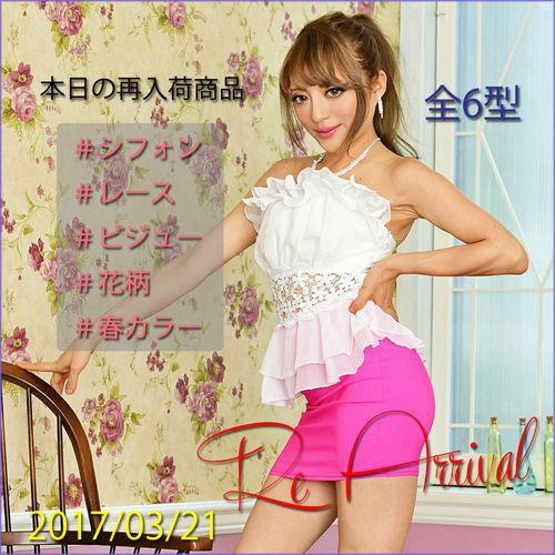 大人気商品★ミニワンピ*ロングドレスお問合せ殺到商品6型再入荷!!